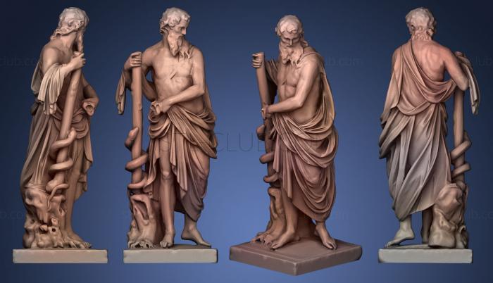 Aesculapius statue collection