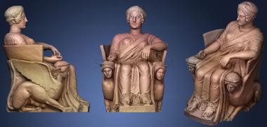 3D model A Distinguished Etruscan (STL)