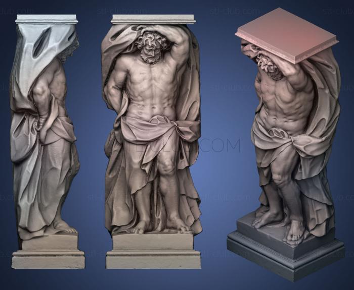 3D model Atlas Support Pillar (STL)