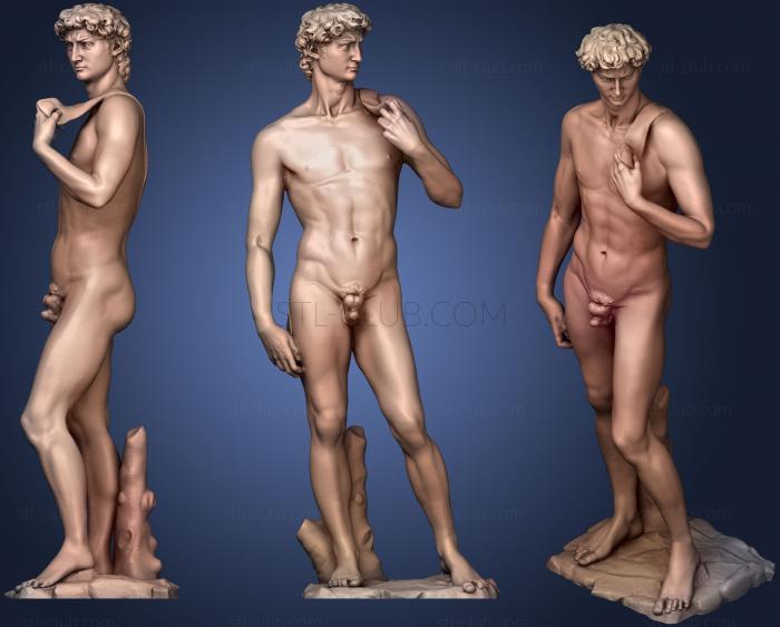 3D model David Statue From Goonies (STL)