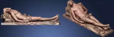 3D model Dead Christ Sculpture (STL)