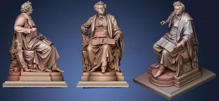 3D model Franz Schubert SV top (STL)