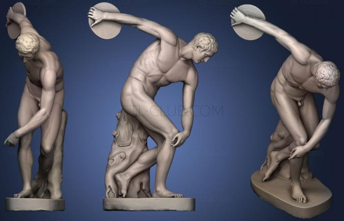 3D model The Discobolus SMK KAS1549 10pct (STL)