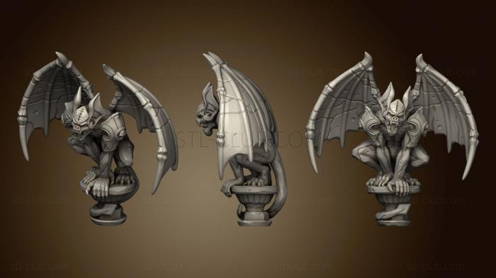 3D model Gargoyle (2) (STL)