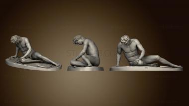 3D model The Dying Gaul Hellenistic period Capitoline Museums Rome (STL)