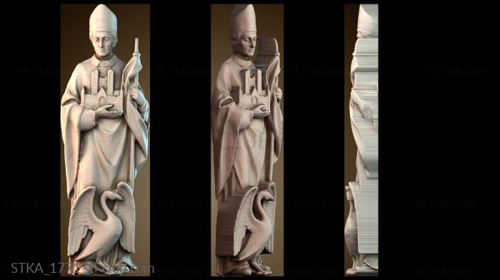 Статуи античные и исторические STKA_1771