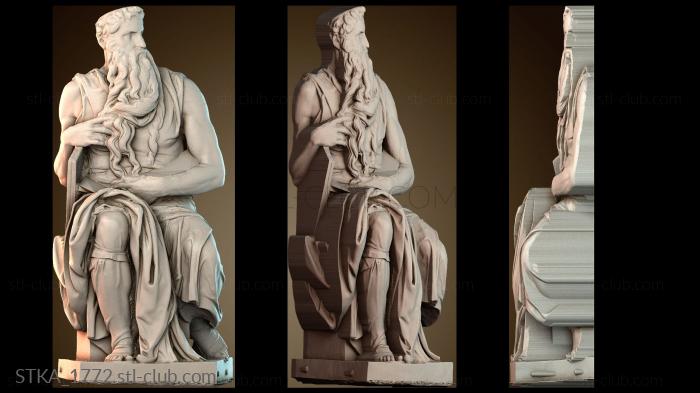 Статуи античные и исторические STKA_1772