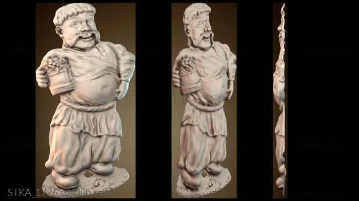 Статуи античные и исторические STKA_1776