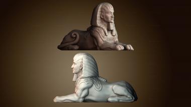 3D модель Сфинкс (STL)