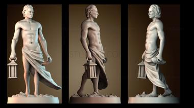 3D model Man survivor (STL)