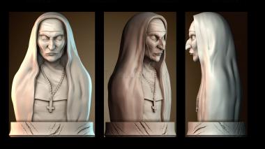 3D мадэль Женщины Валав (STL)