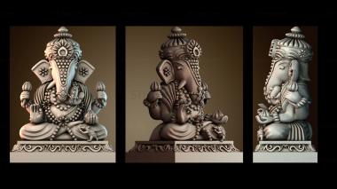 3D модель Ганеша (STL)