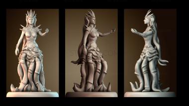 3D модель Морская королева Амберли (STL)