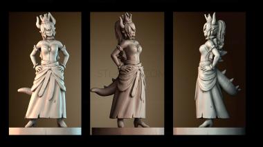 3D мадэль Боузетт Дракон (STL)