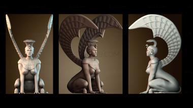 3D модель Южный Оракул Египетская богиня (STL)