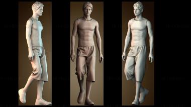 3D model Man in umbro (STL)