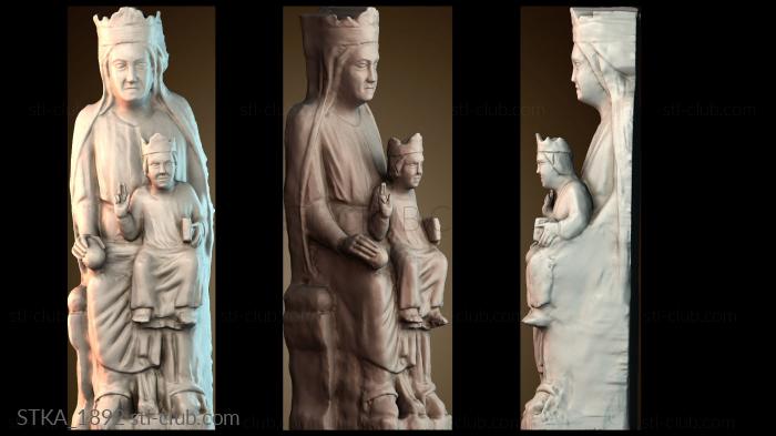 Статуи античные и исторические STKA_1892