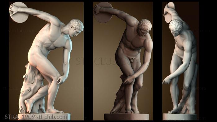 Статуи античные и исторические STKA_1909