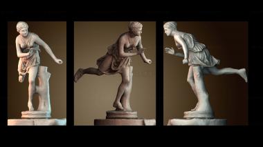 3D мадэль Аталанте в Лувре, Париж (STL)