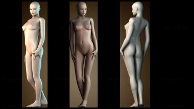 3D мадэль Мисс Фемини (STL)