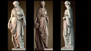 3D мадэль Молодая женщина (STL)