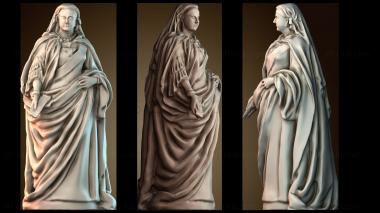 3D model Queen Victoria sculpture at Imperial College, London (STL)
