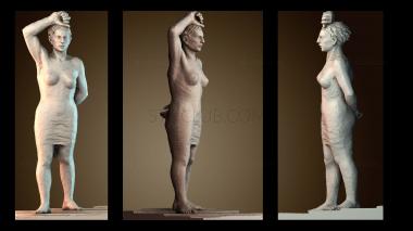 3D model Thorn Puller sculpture at British Museum (STL)