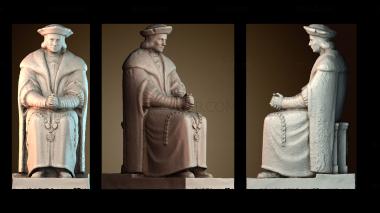 3D модель Thomas More на набережной Челси, Лондон (STL)