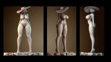 3D модель Альцина Димитреску (STL)