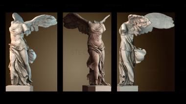 3D model Winged Victory of Samothrace at The Louvre, Paris (STL)