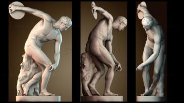 3D мадэль Дискобол (STL)