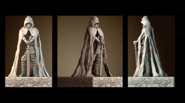 3D модель Король былого и грядущего (STL)