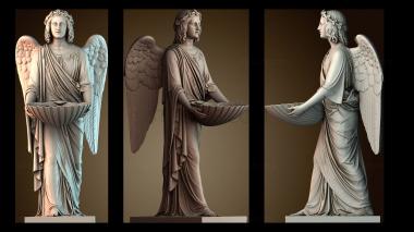 3D модель Ангел для крещения — Женщины (STL)