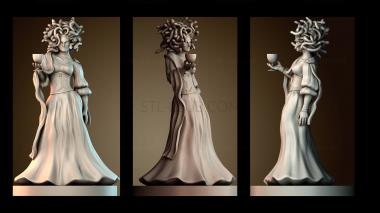 3D модель Медуза (STL)