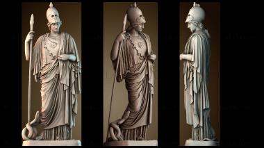 3D модель Афина Паллада Джустиниани (STL)