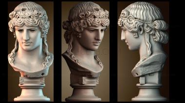 3D мадэль Антиной Мондрагон (STL)