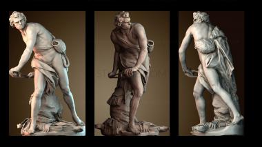 3D мадэль Давид работы Бернини (STL)