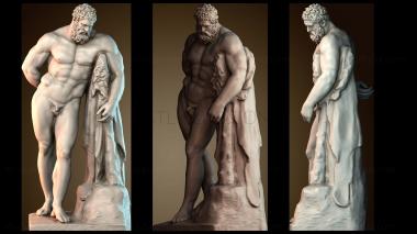 3D модель Фарнезский Геркулес (STL)