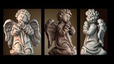 3D мадэль Молящийся ангел (STL)