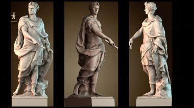 3D model Julius Caesar (STL)