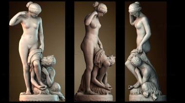 3D модель Сатир и нимфа (STL)