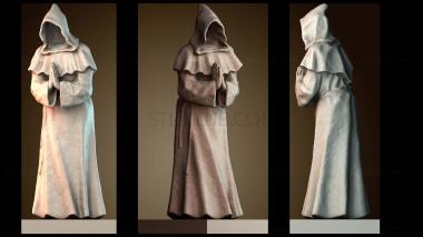 3D мадэль Молящийся монах Варфоломей (STL)