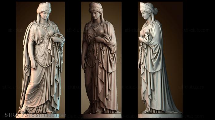 Статуи античные и исторические STKA_2318