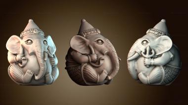 3D модель Живот Ганеши, полный вселенных (STL)