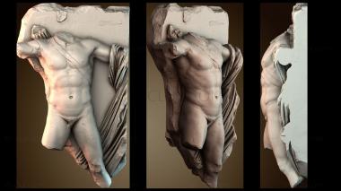 3D модель Торс Аполлона (STL)