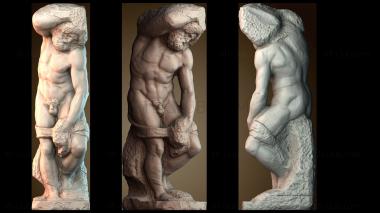 3D модель Бородатый раб (STL)