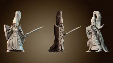 3D model High elf female guardian (STL)