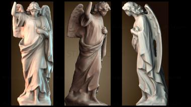 3D модель Погребальная статуя ангела (STL)
