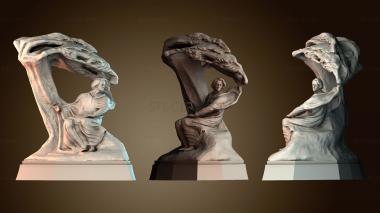 3D модель Памятник Шопену в Варшаве, Польша (STL)