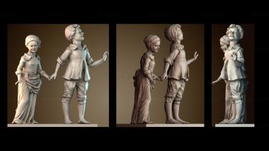 3D модель Святой Антоний Падуанский в Алба Юлии, Румыния (STL)